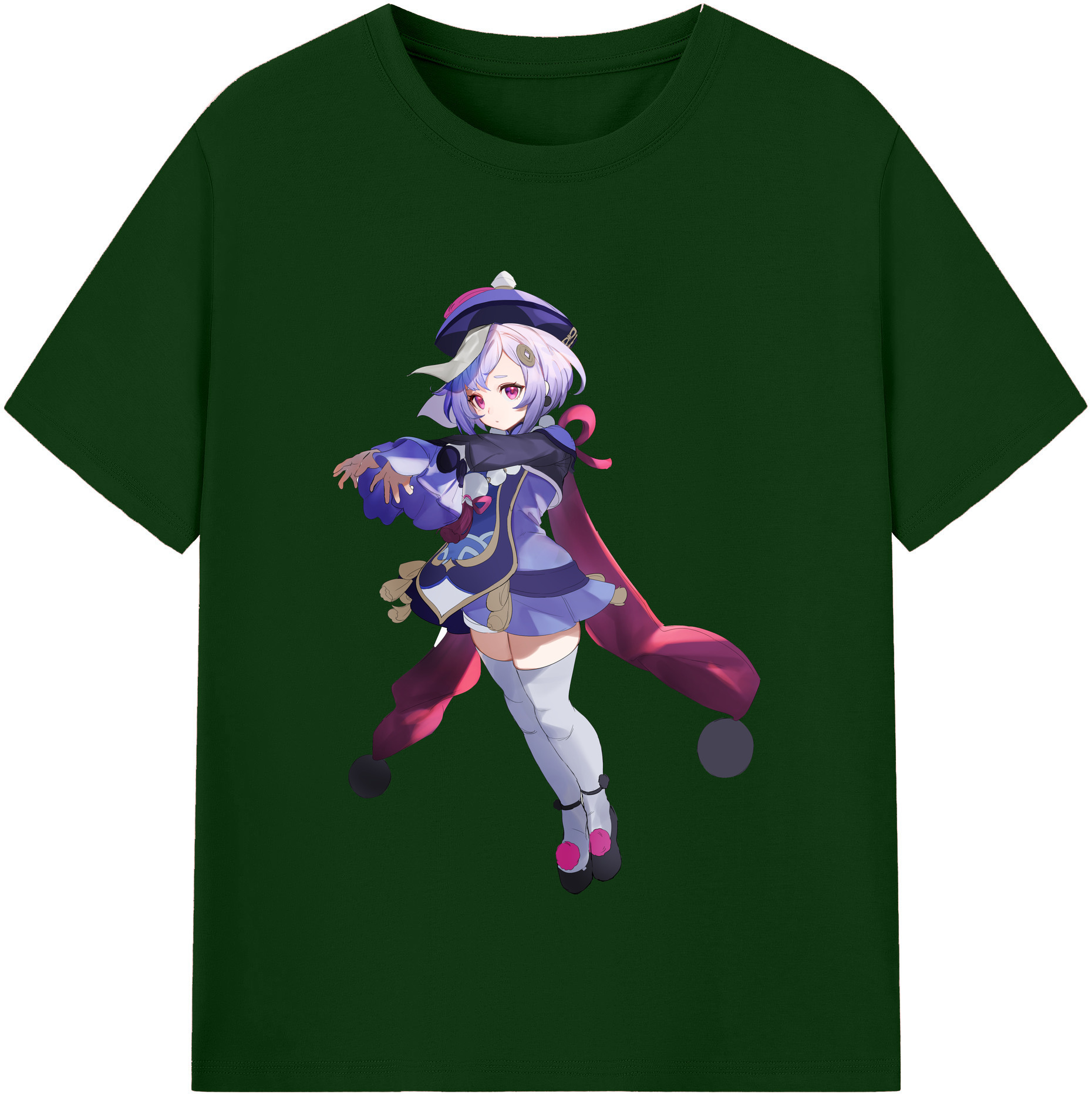 げんし神 七七 なな  genshin Nana 綿100％半袖Tシャツ（フロントプリント）